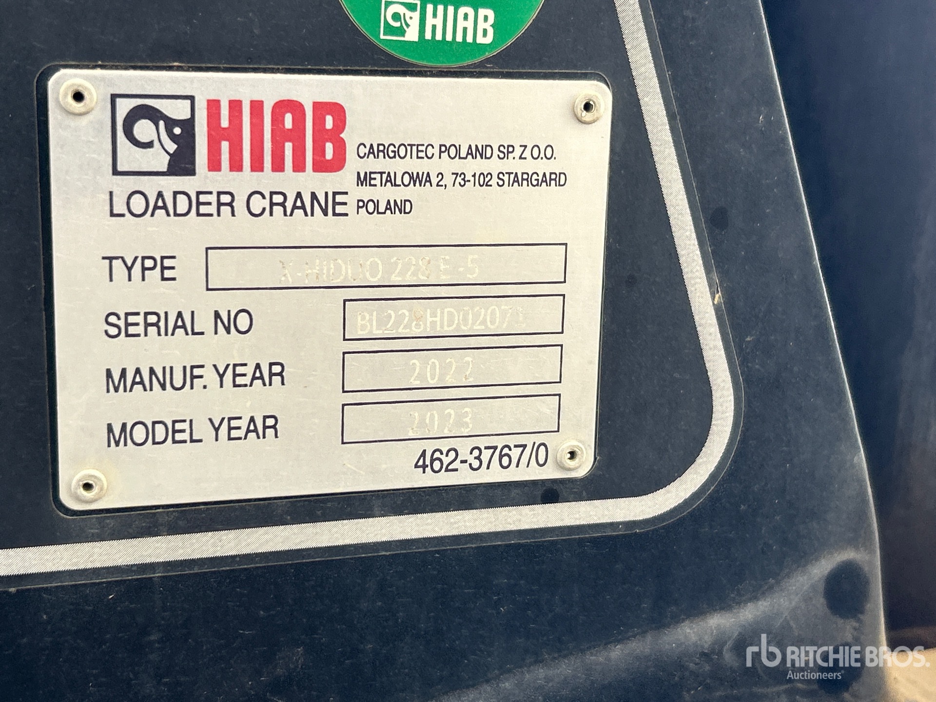 2023 Hiab X-HIDUO 228 E-5