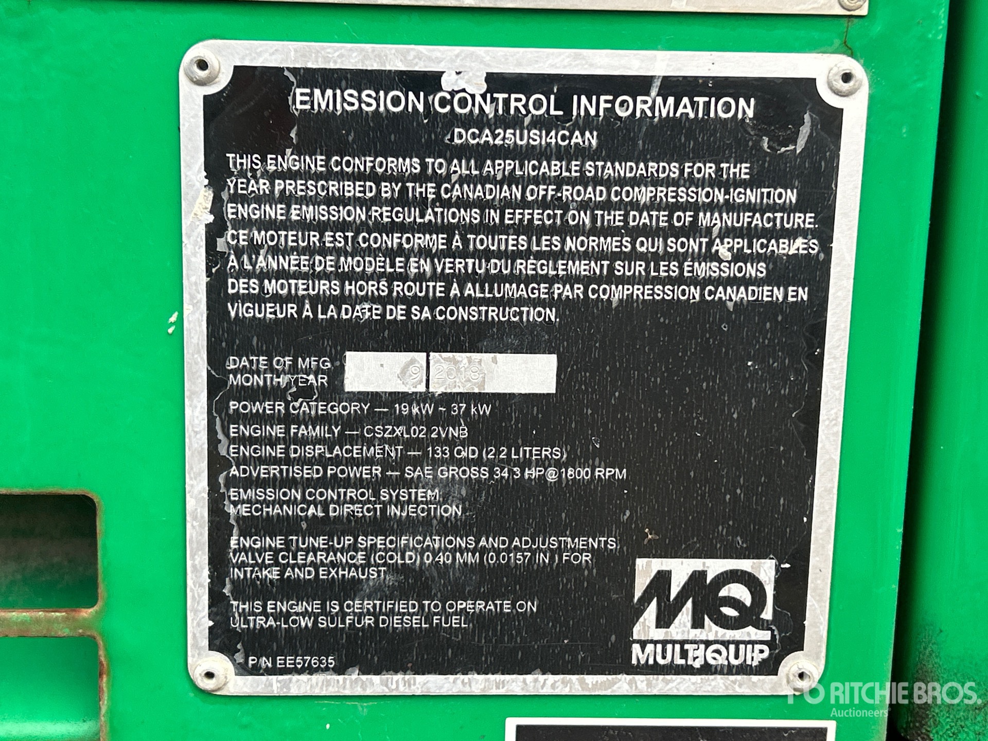 Multiquip DCA-25USI