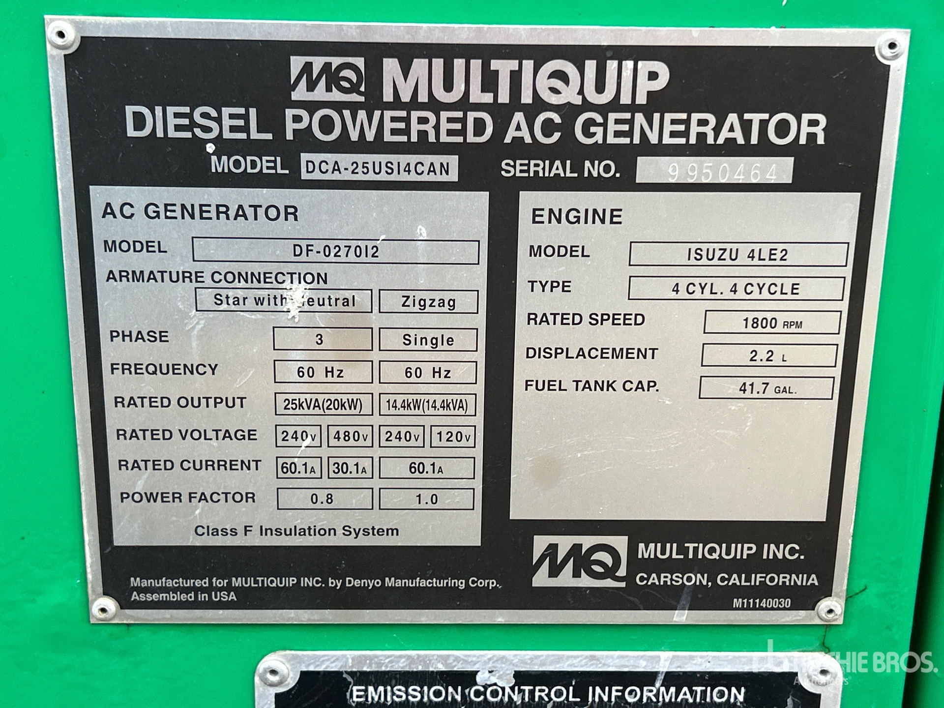 Multiquip DCA-25USI
