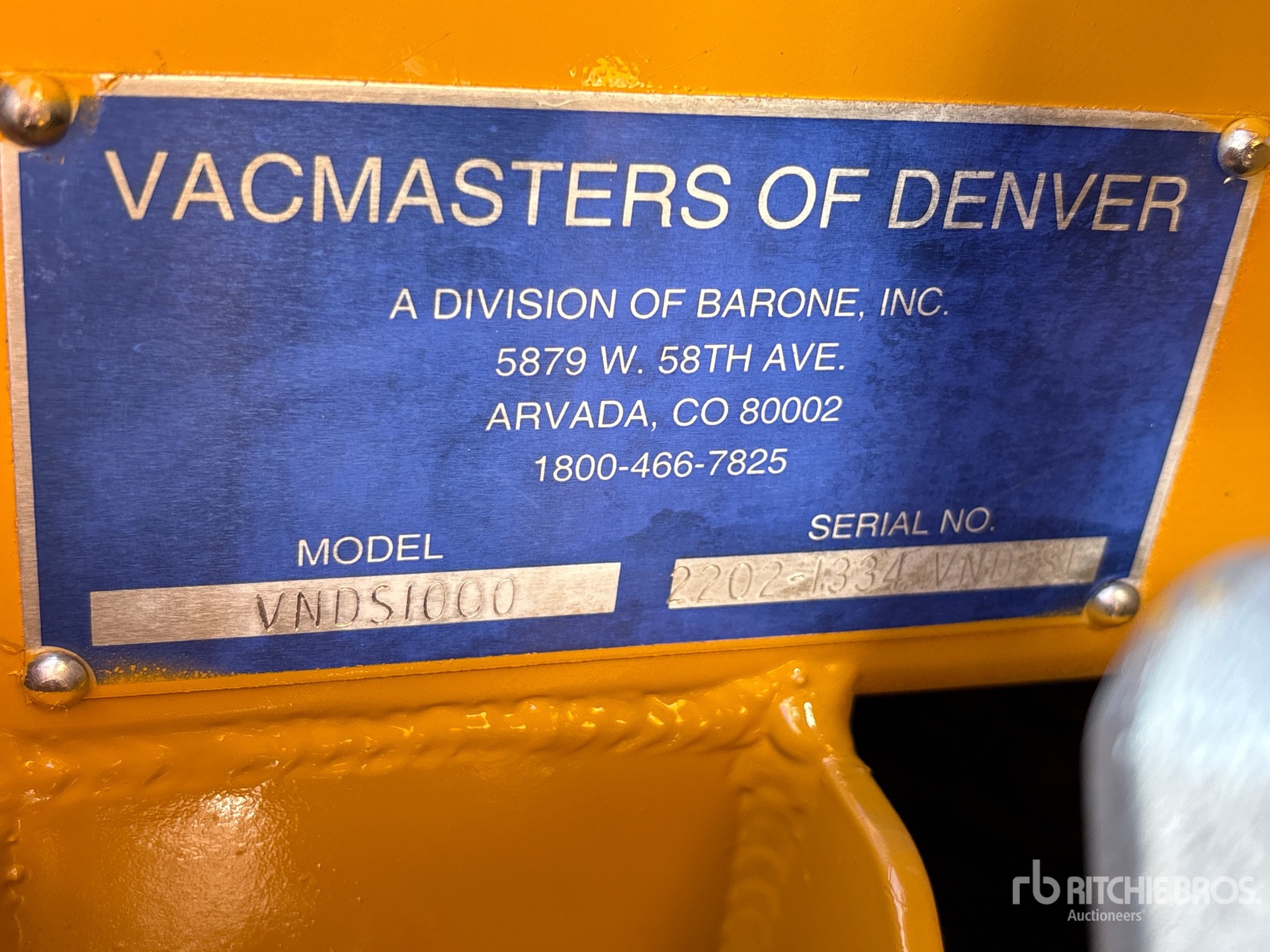 2021 Vermeer VACMASTER