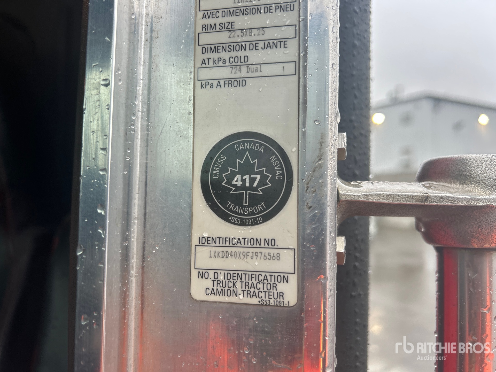 2015 Kenworth T800