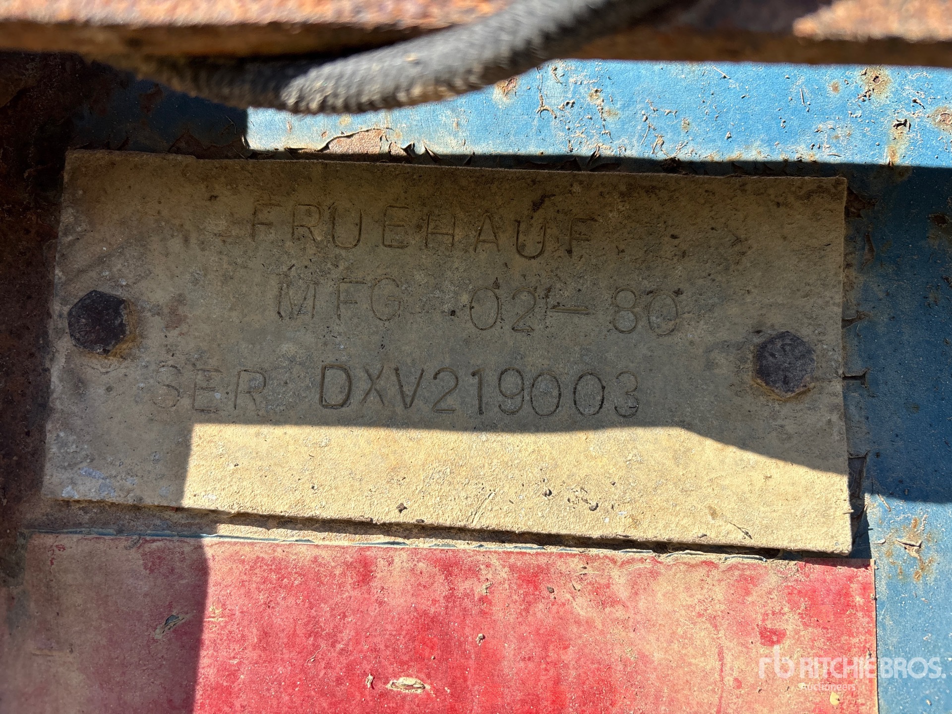 Fruehauf 50 FT T/A BALE HAULING TRAILER