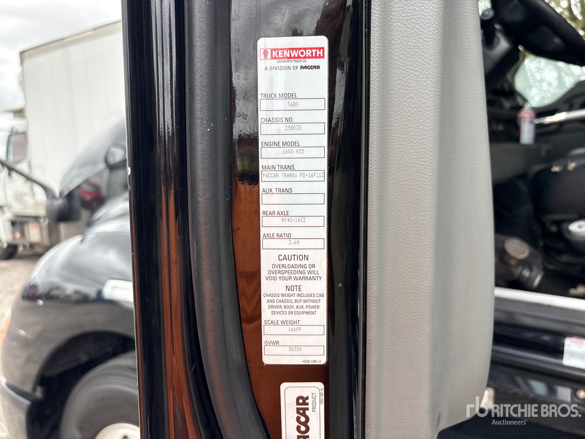 2019 Kenworth T600