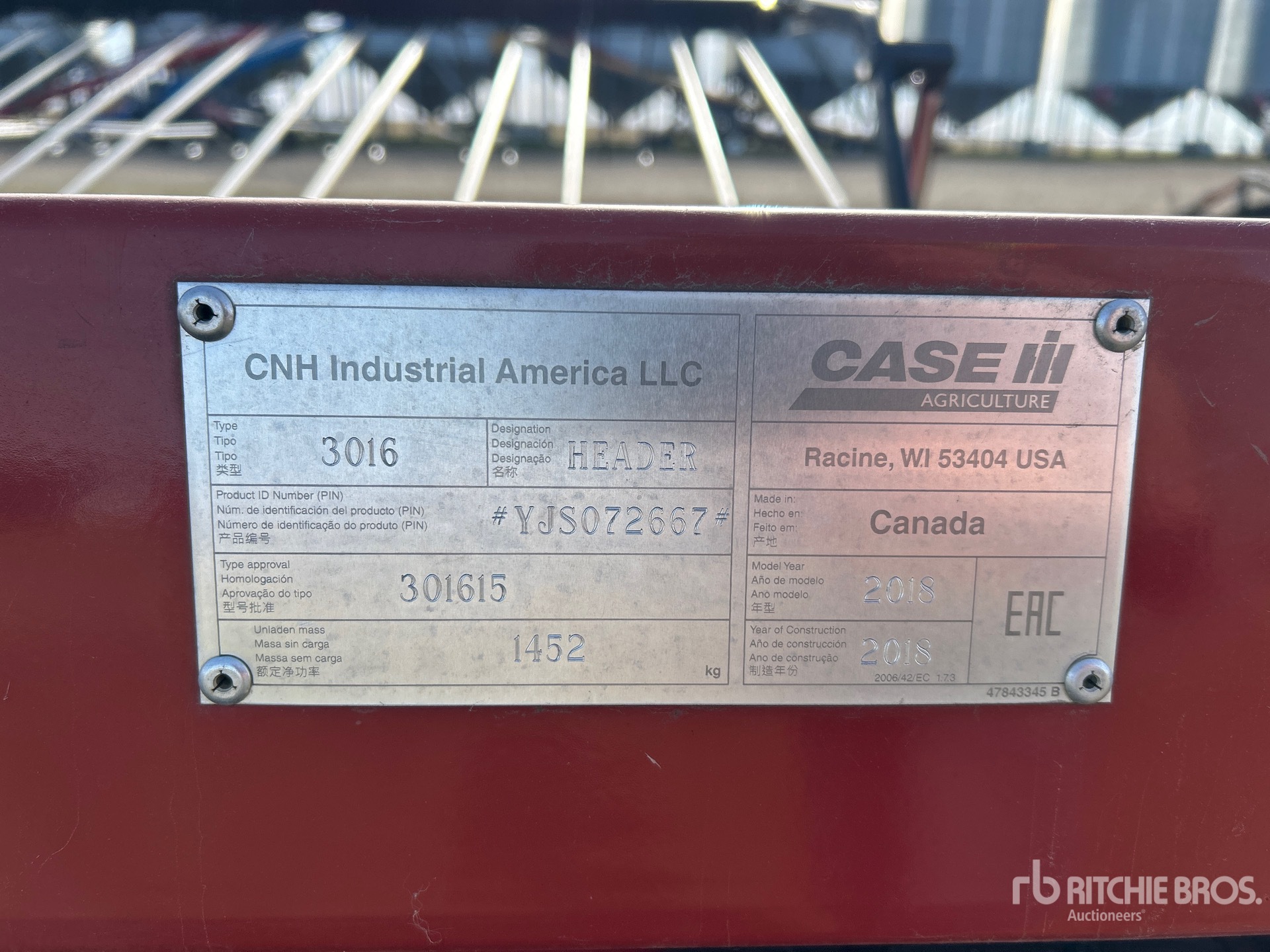 2018 Case Ih 3016 SERIES II