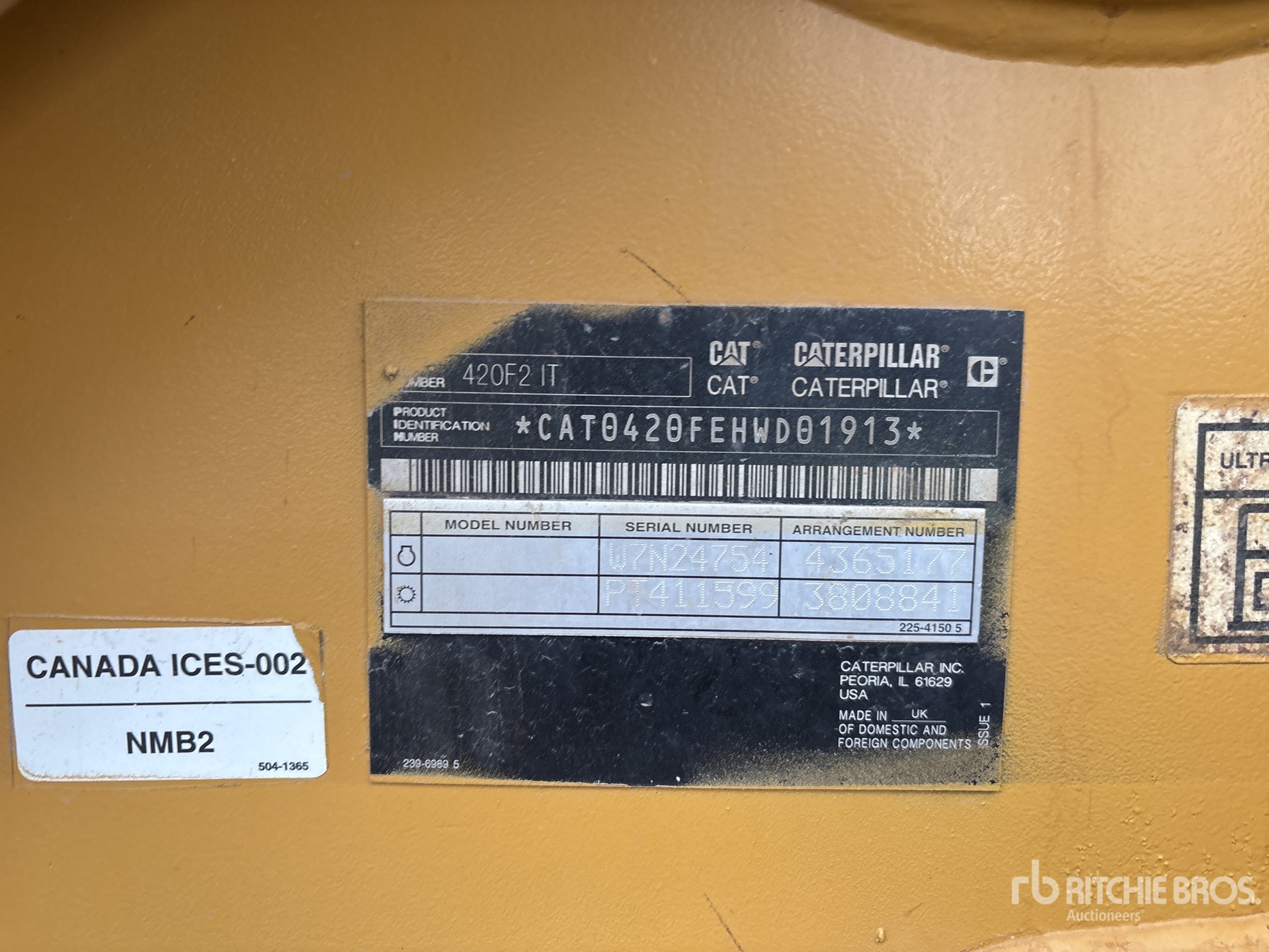 2017 Caterpillar 420F2 IT