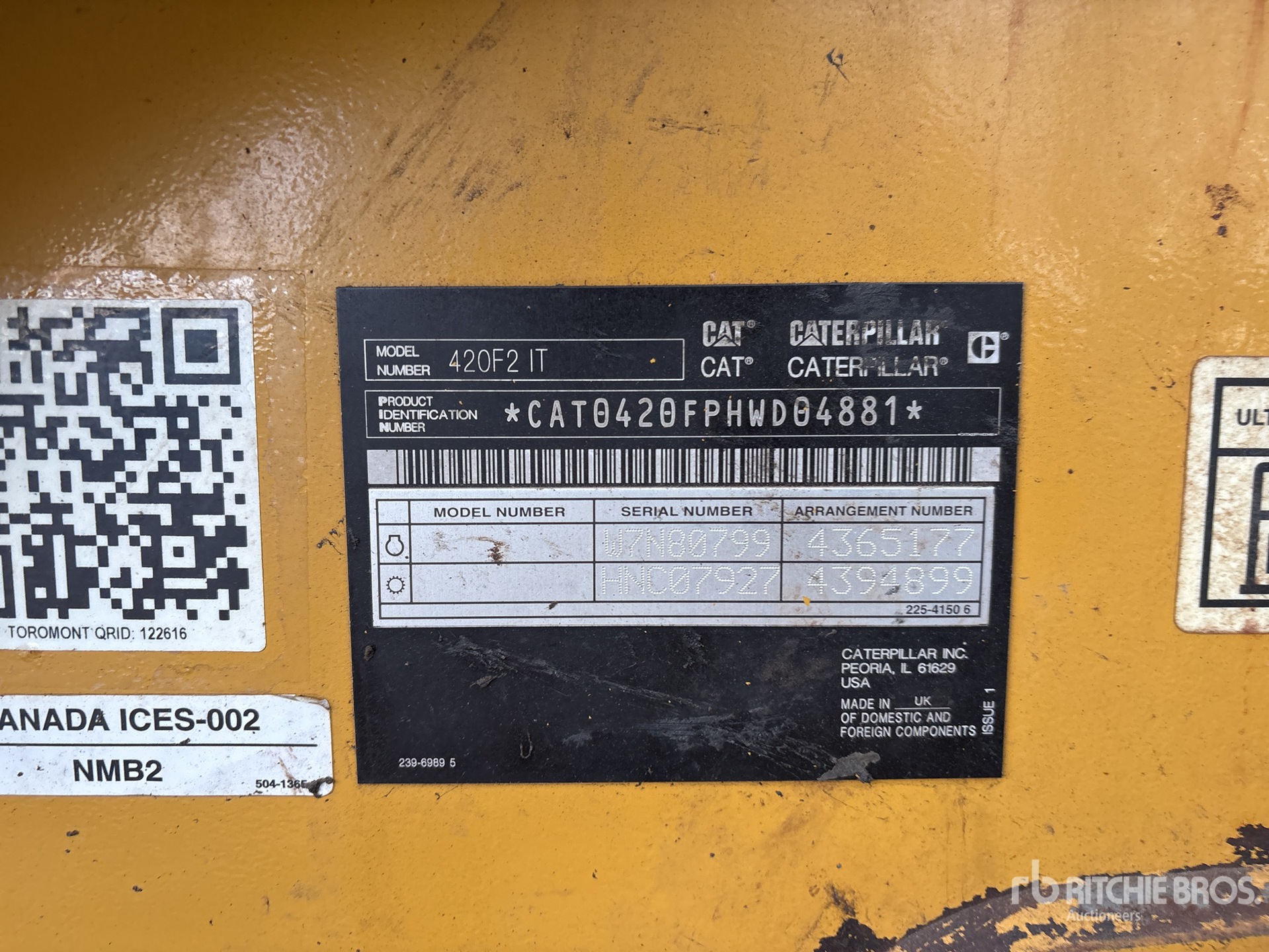 2020 Caterpillar 420F2IT