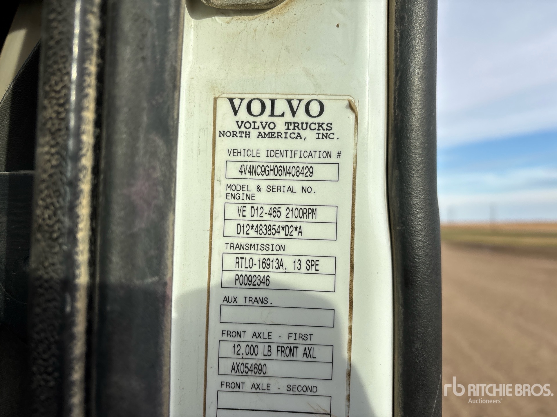 2006 Volvo VNL630