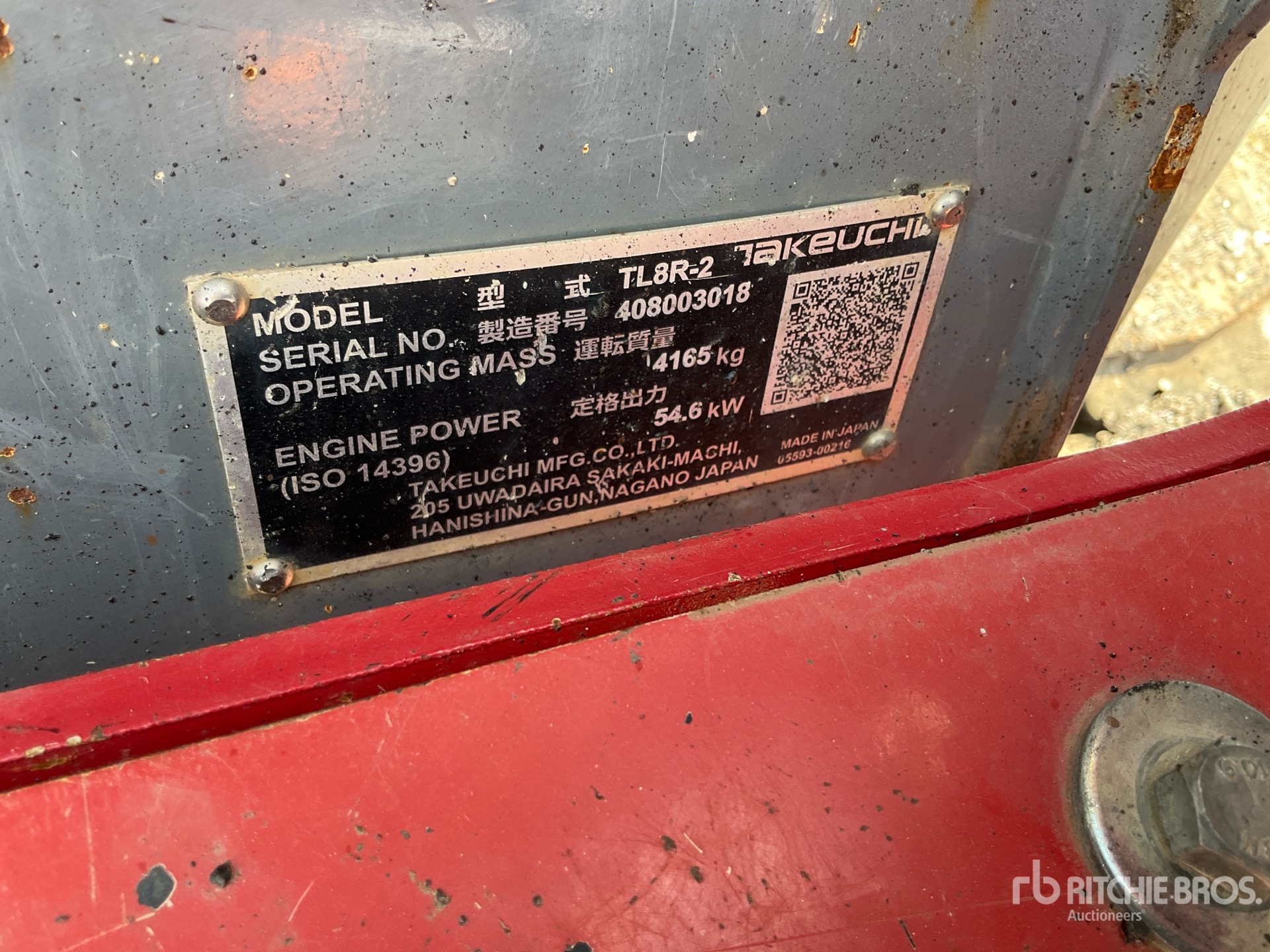 2022 Takeuchi TL8R-2