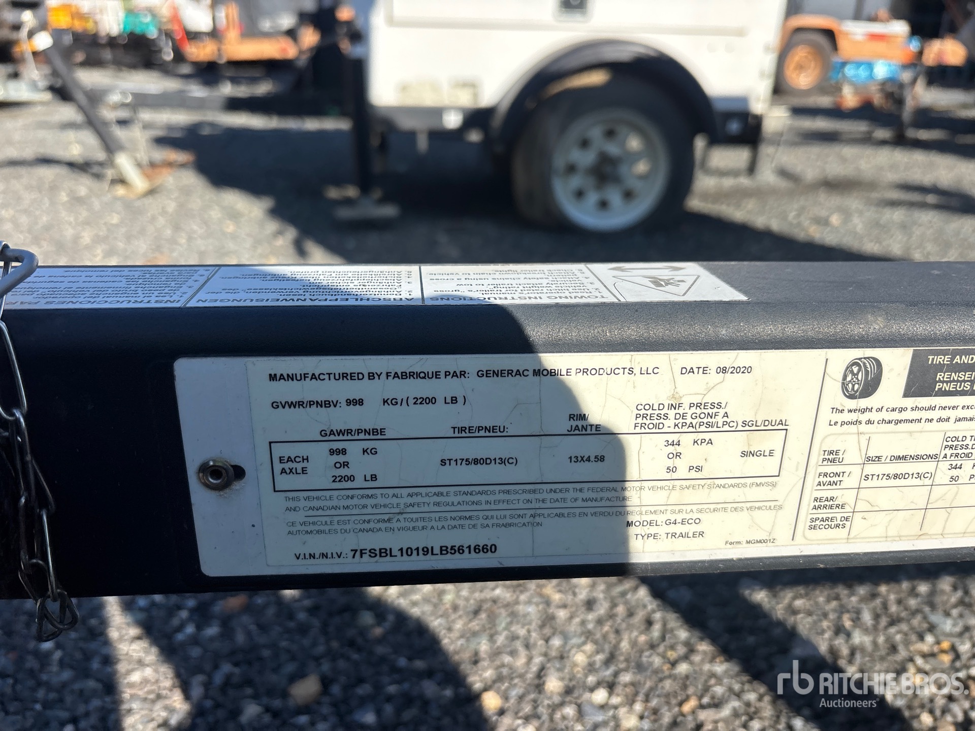 2020 Generac G4-ECO