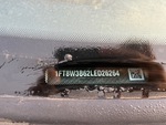 General Appearance with Frame Stamp Serial Number/VIN Photo