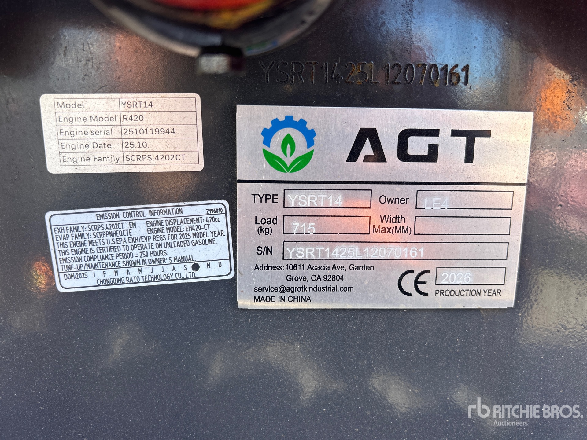 2026 AGT YSRT14