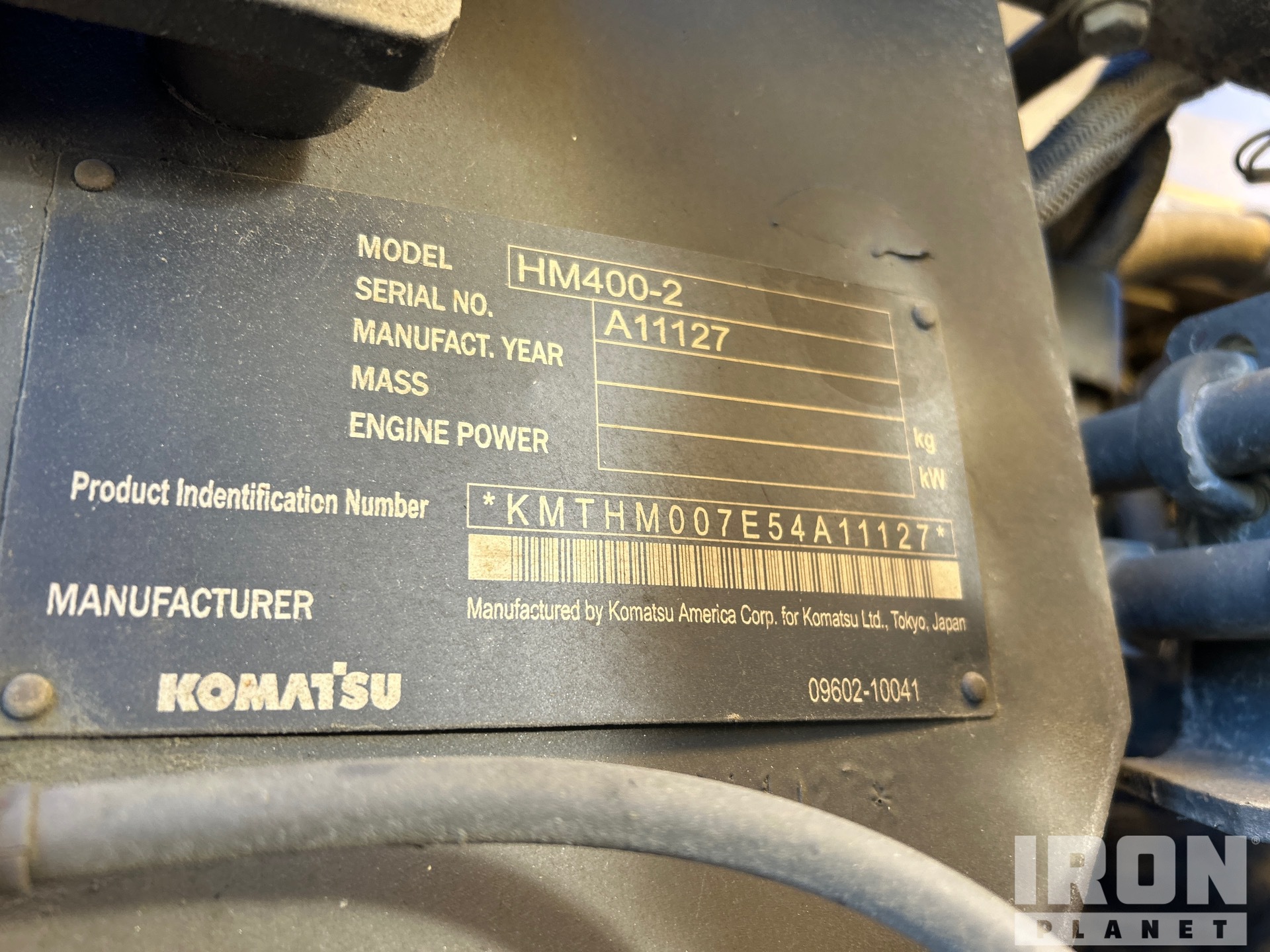 2007 Komatsu HM400-2