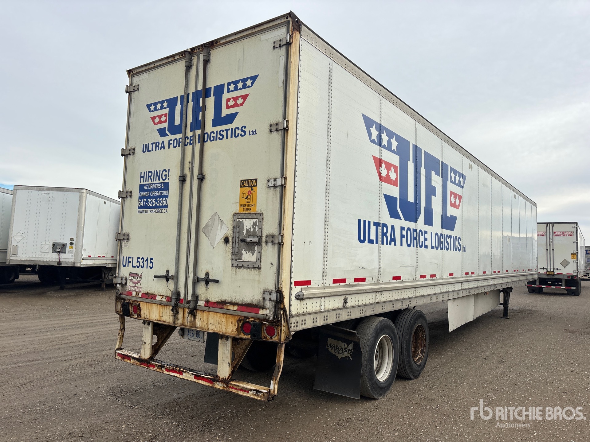 2013 Wabash 53 FT X 102 IN T/A