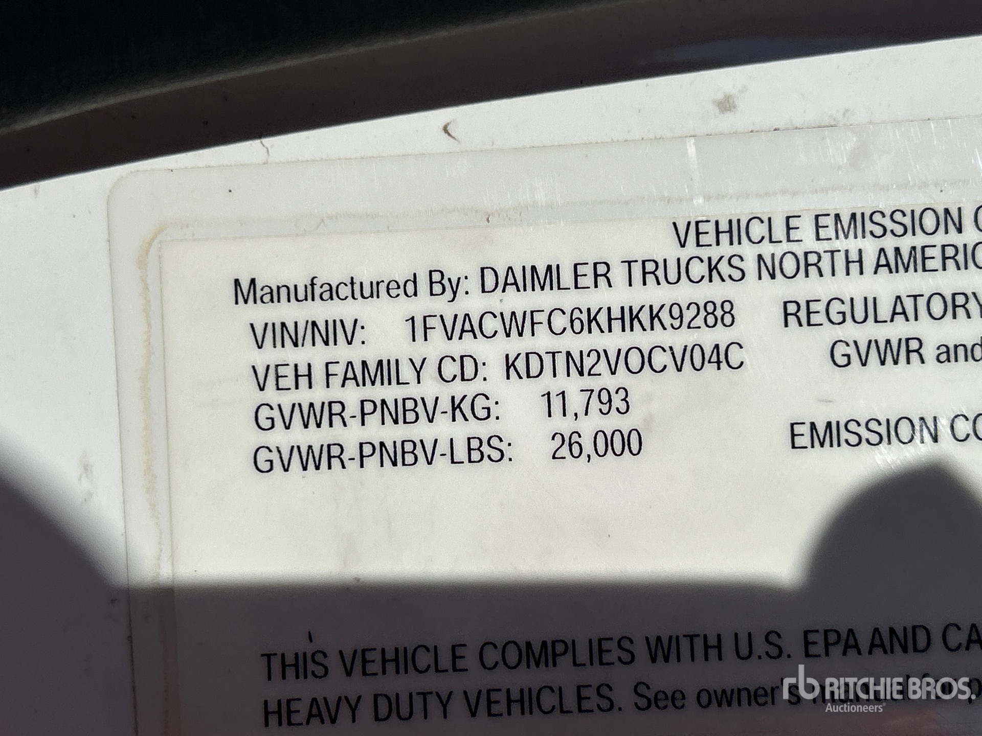 2019 Freightliner M2 106