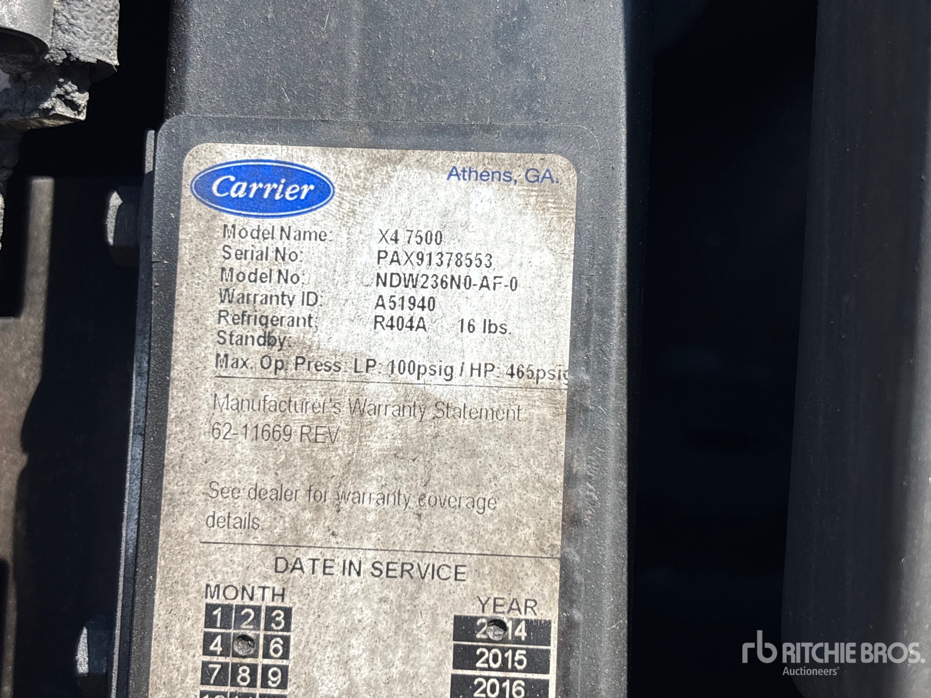 2015 Utility VS2RA