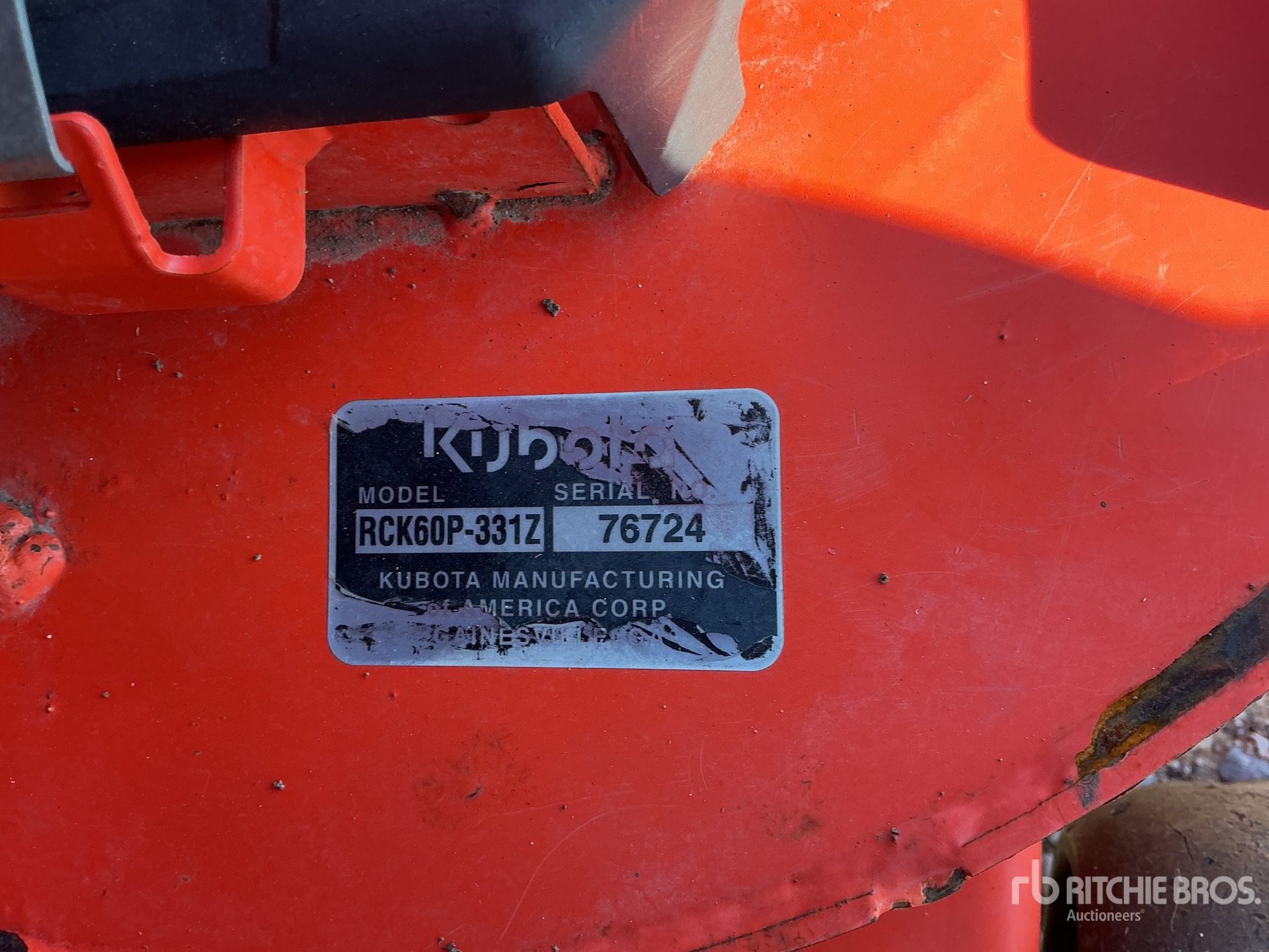 2015 Kubota ZD323