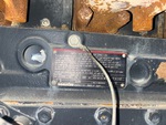 Engine with Emission Label