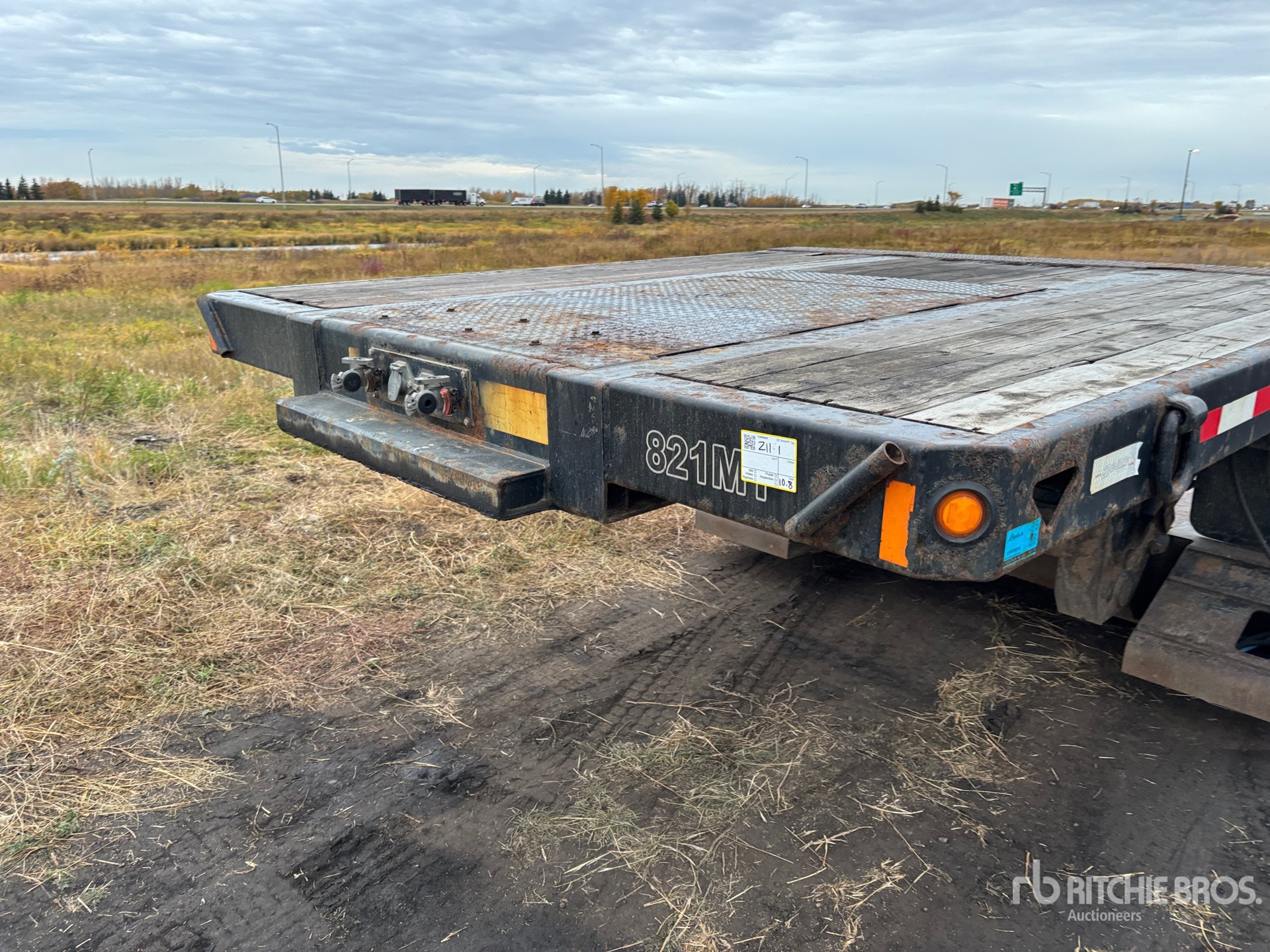 2015 BWS 35 TON T/A REMOVABLE GOOSENECK