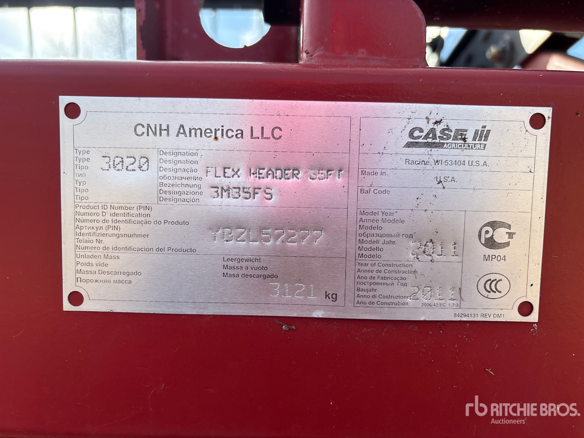 2011 Case Ih 3020