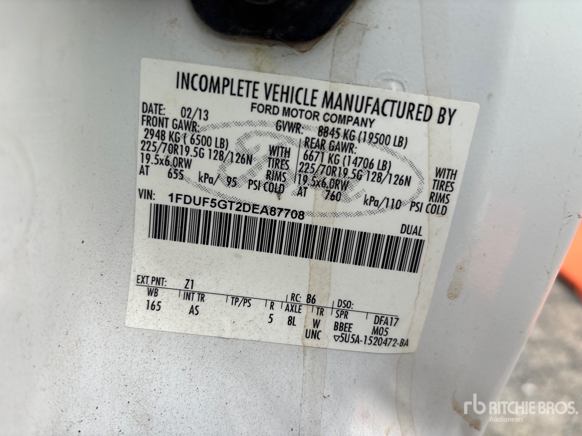 2013 Ford F-550