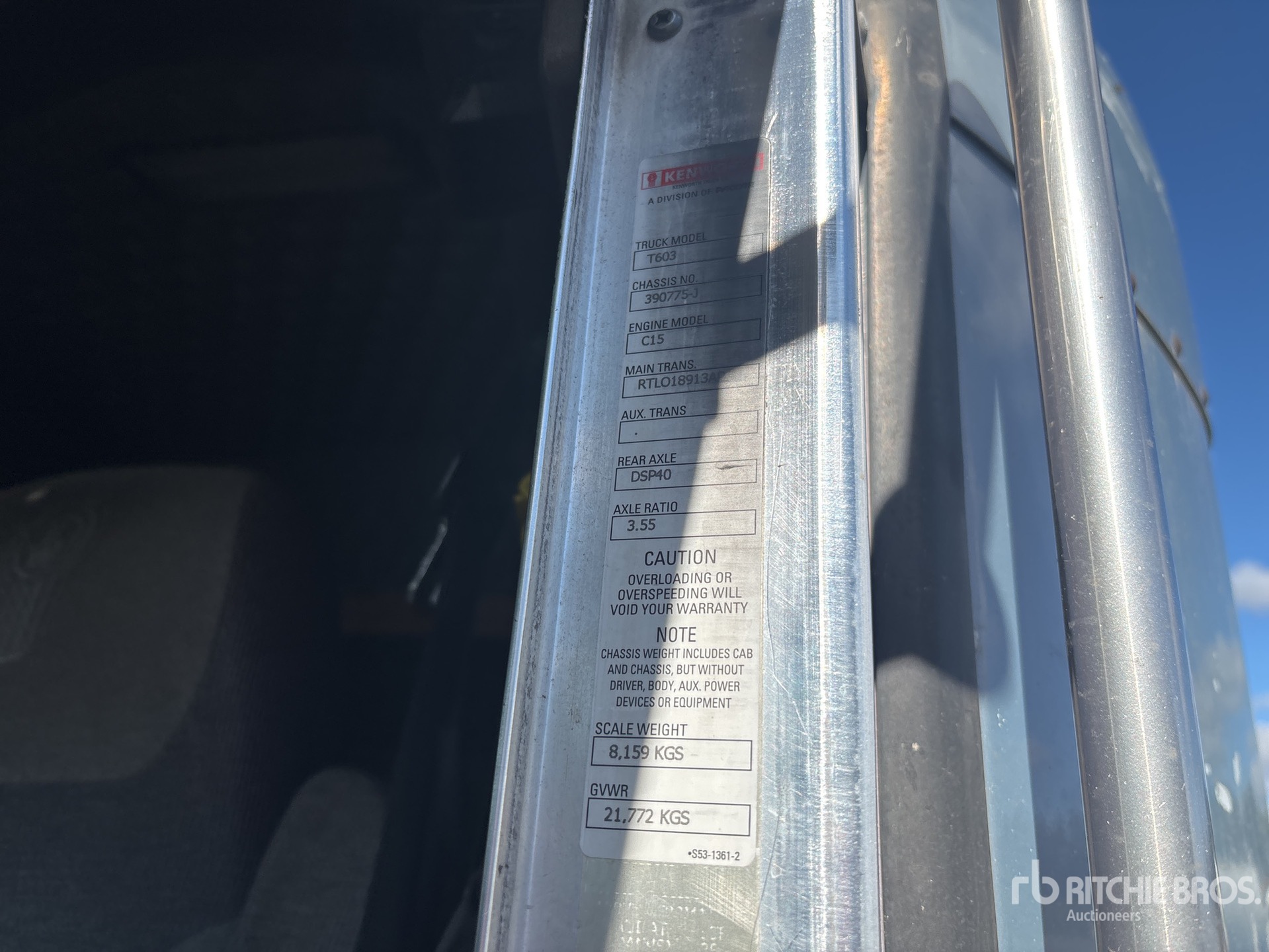 2003 Kenworth T600