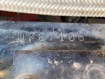 General Appearance with Frame Stamp Serial Number/VIN Photo