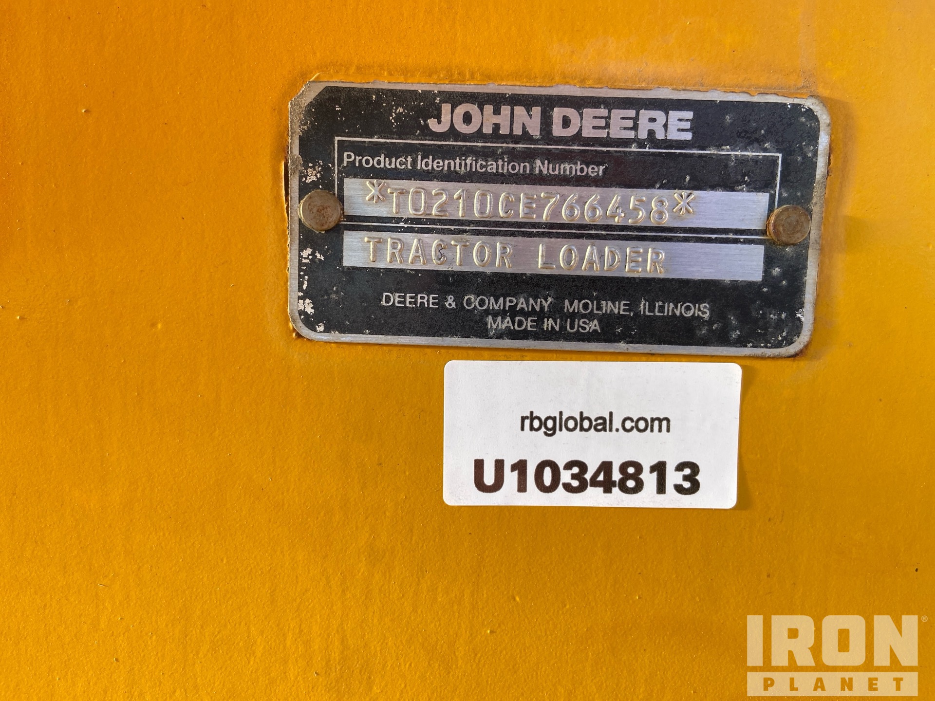 1990 John Deere 210C