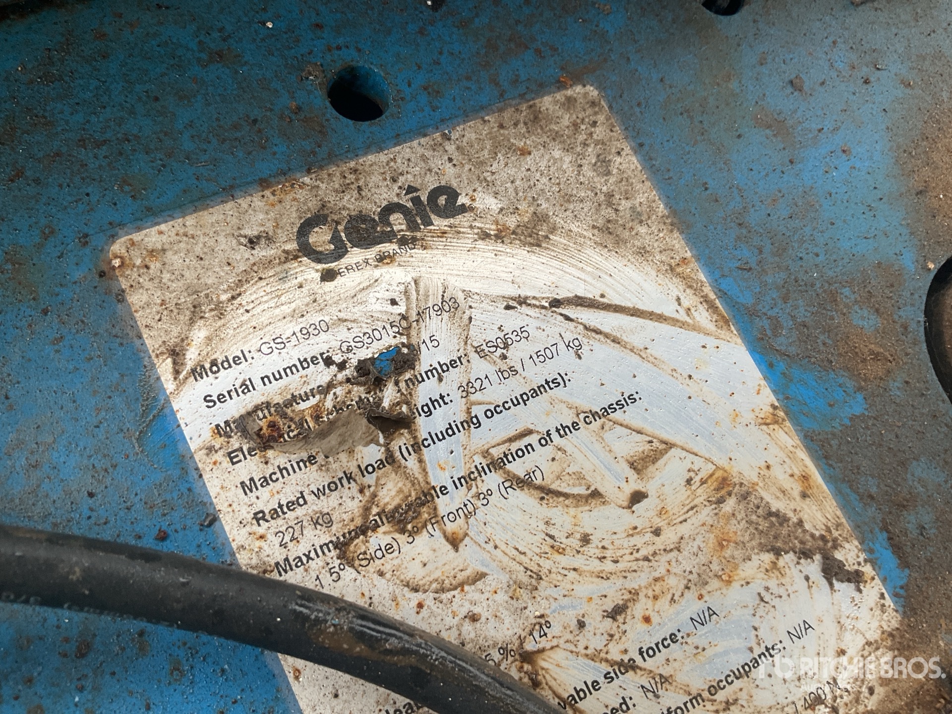 2015 Genie GS-1930
