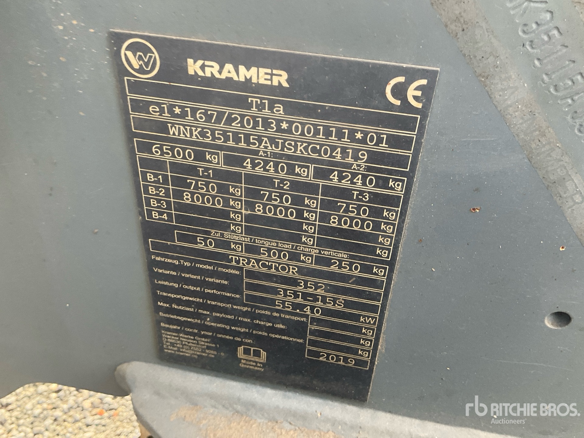 2019 Kramer 8085