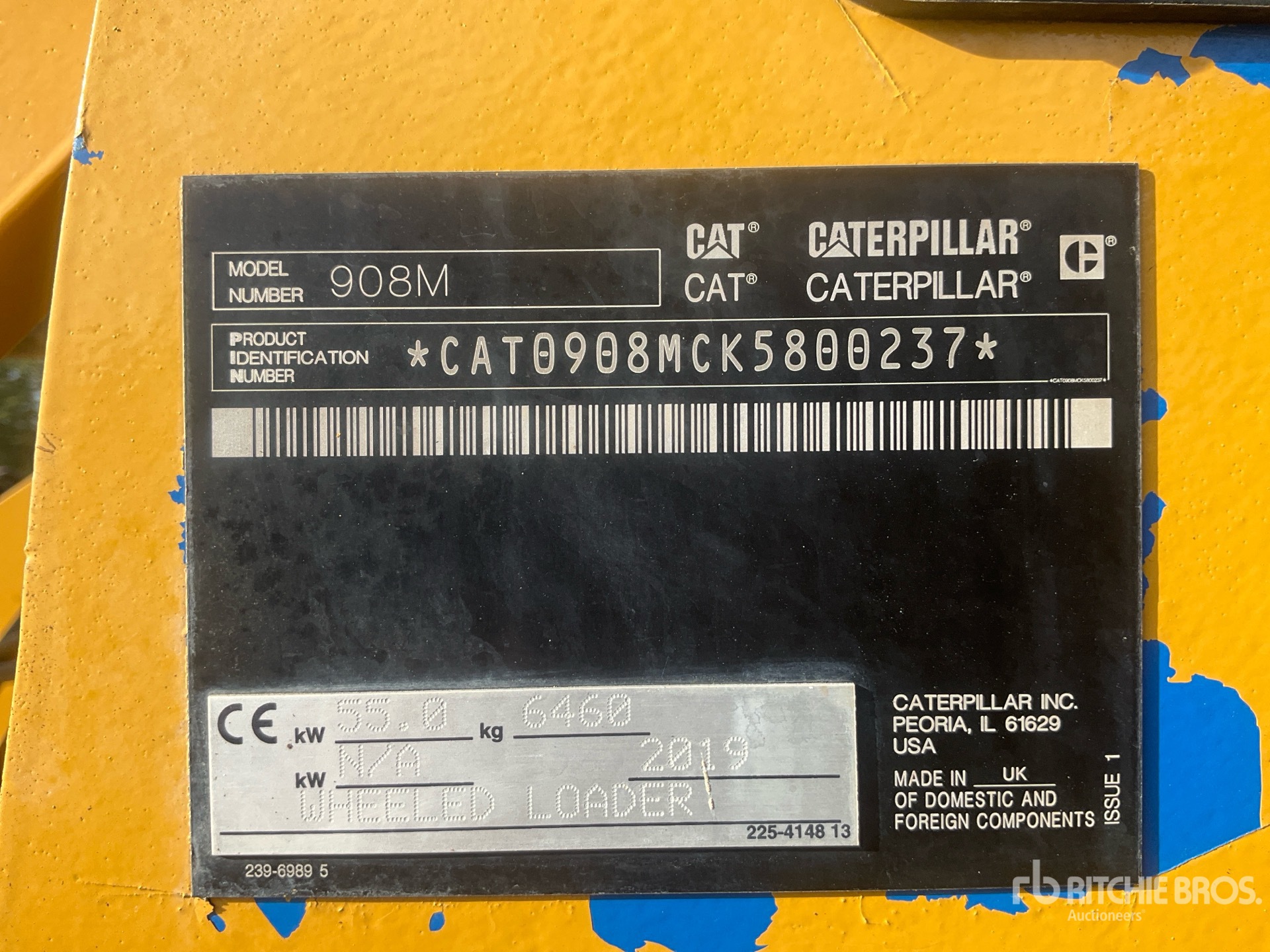 2019 Caterpillar 908M
