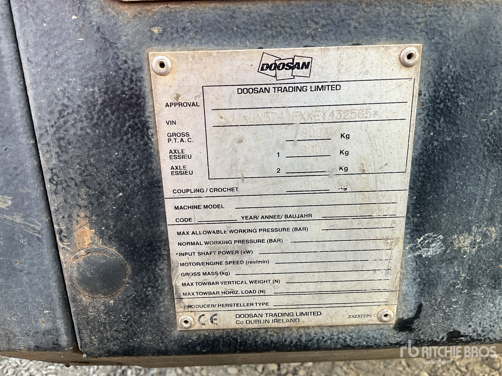 2014 Doosan Portable Power 7/41