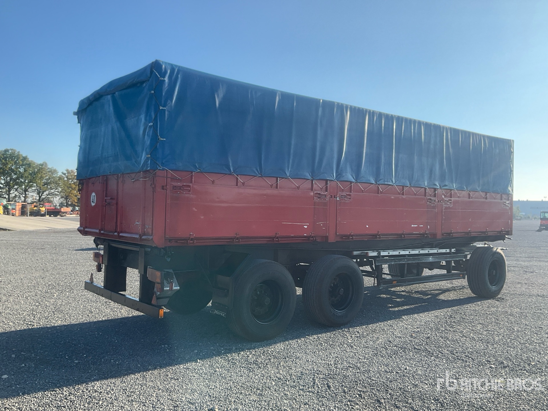 Menke 3-WAY DUMP TRAILER