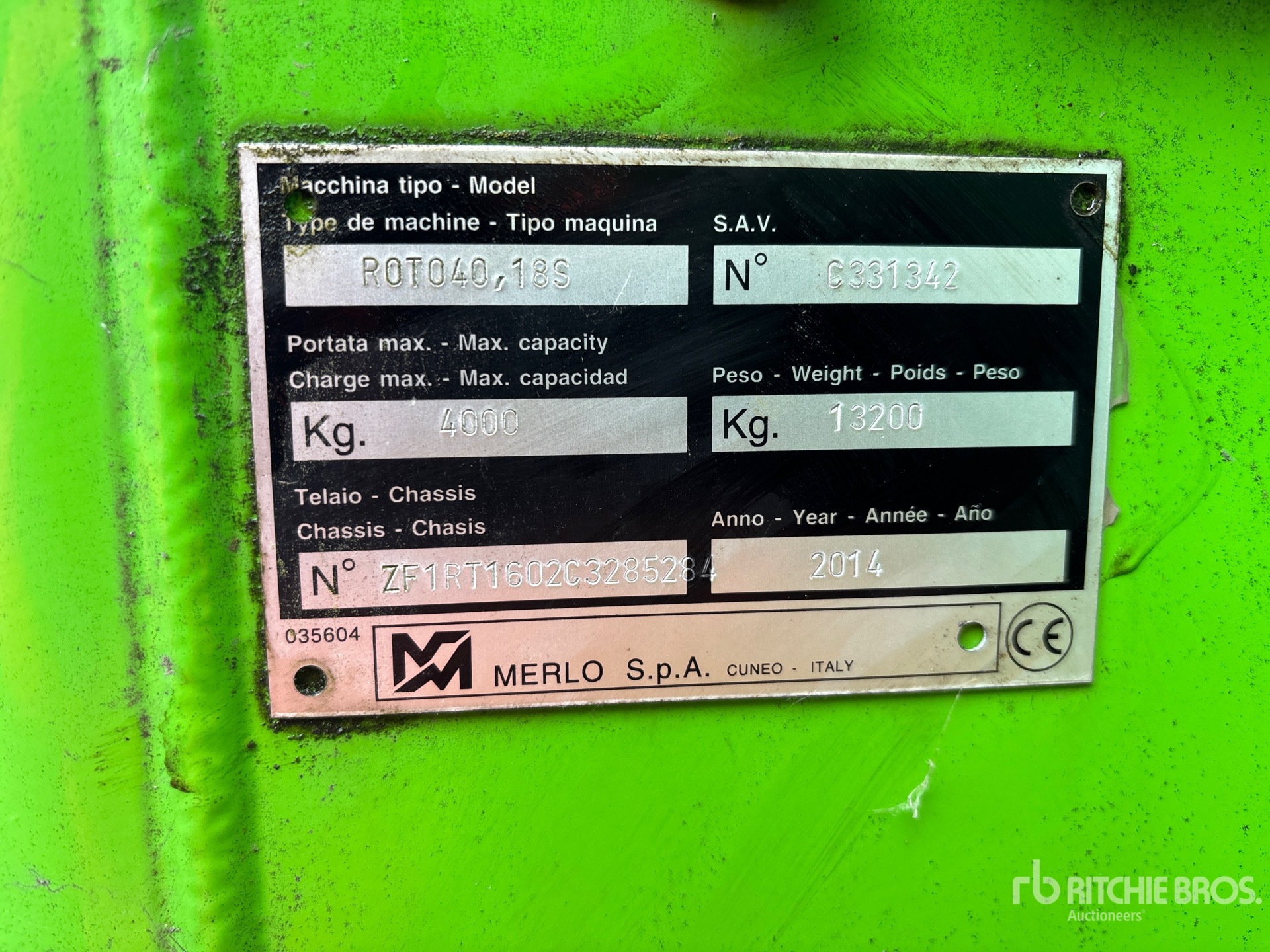 2014 Merlo ROTO 40.18S