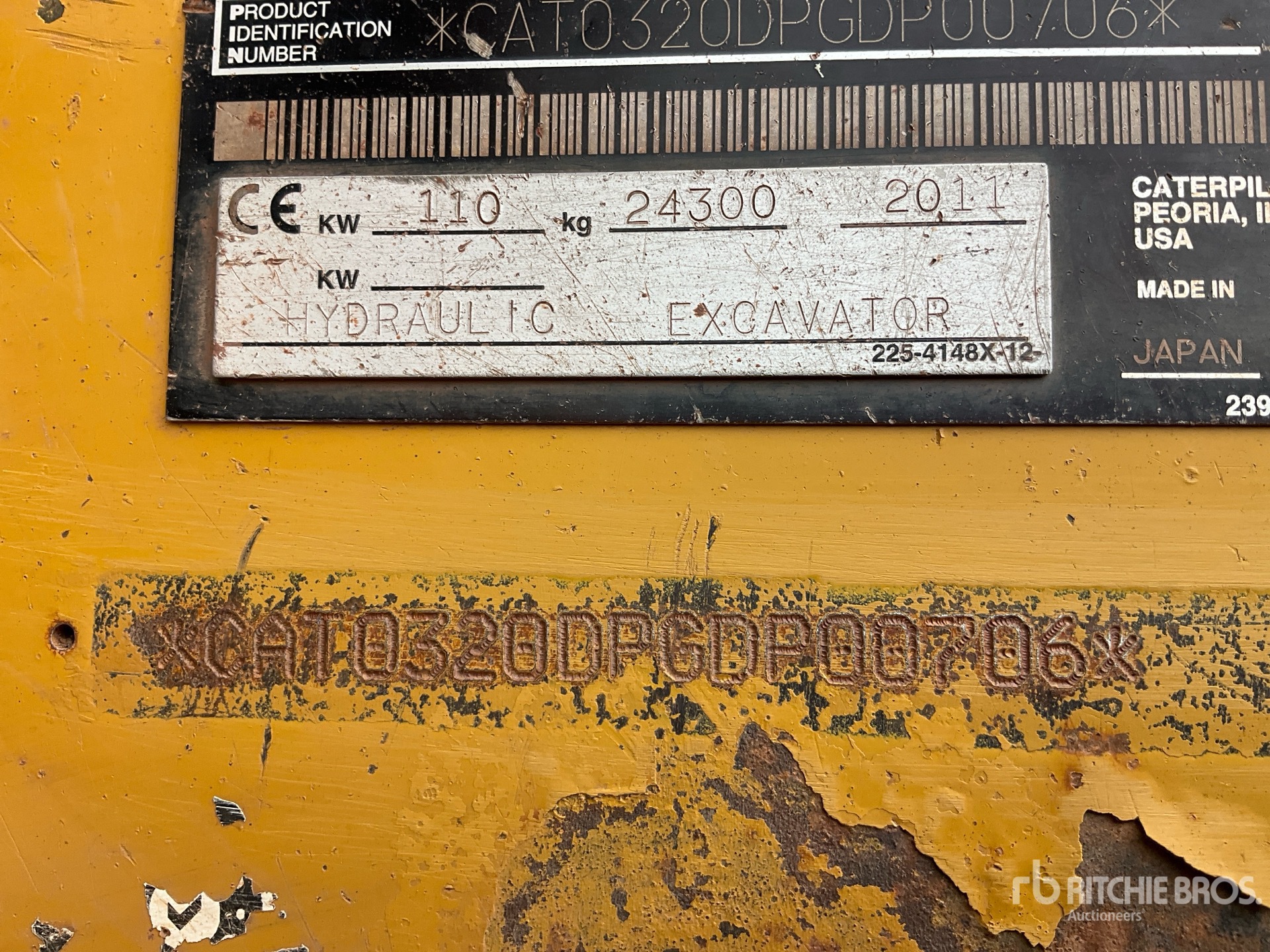 2011 Caterpillar 320 DL