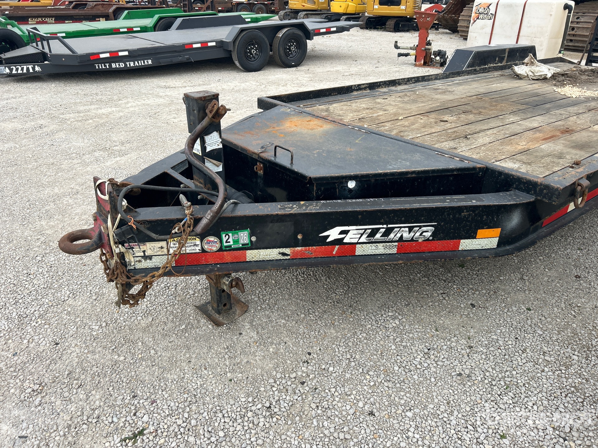 2015 Felling Trailers, Inc. 25 ft T/A