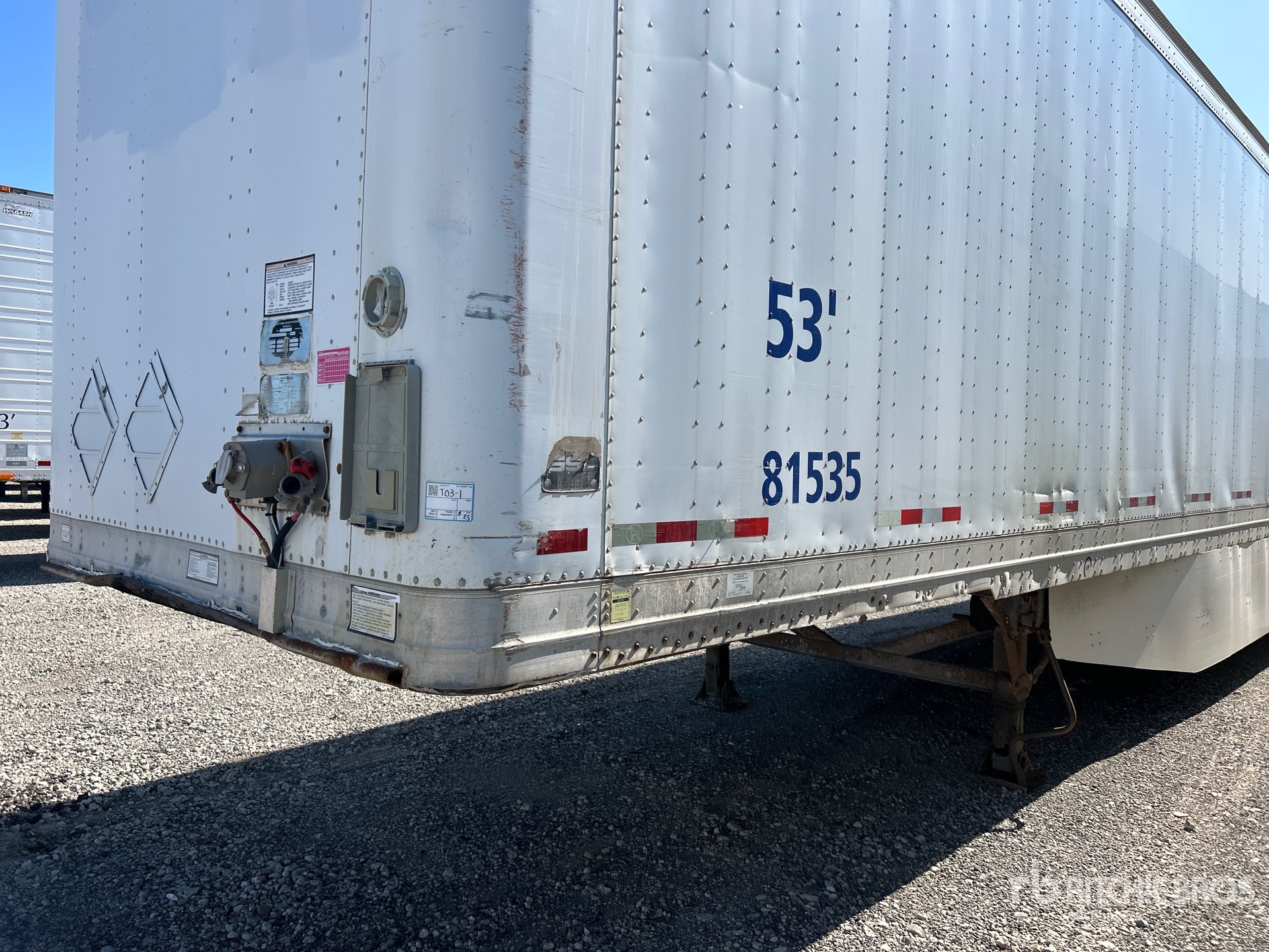 2012 Great Dane 53 FT X 102 IN T/A