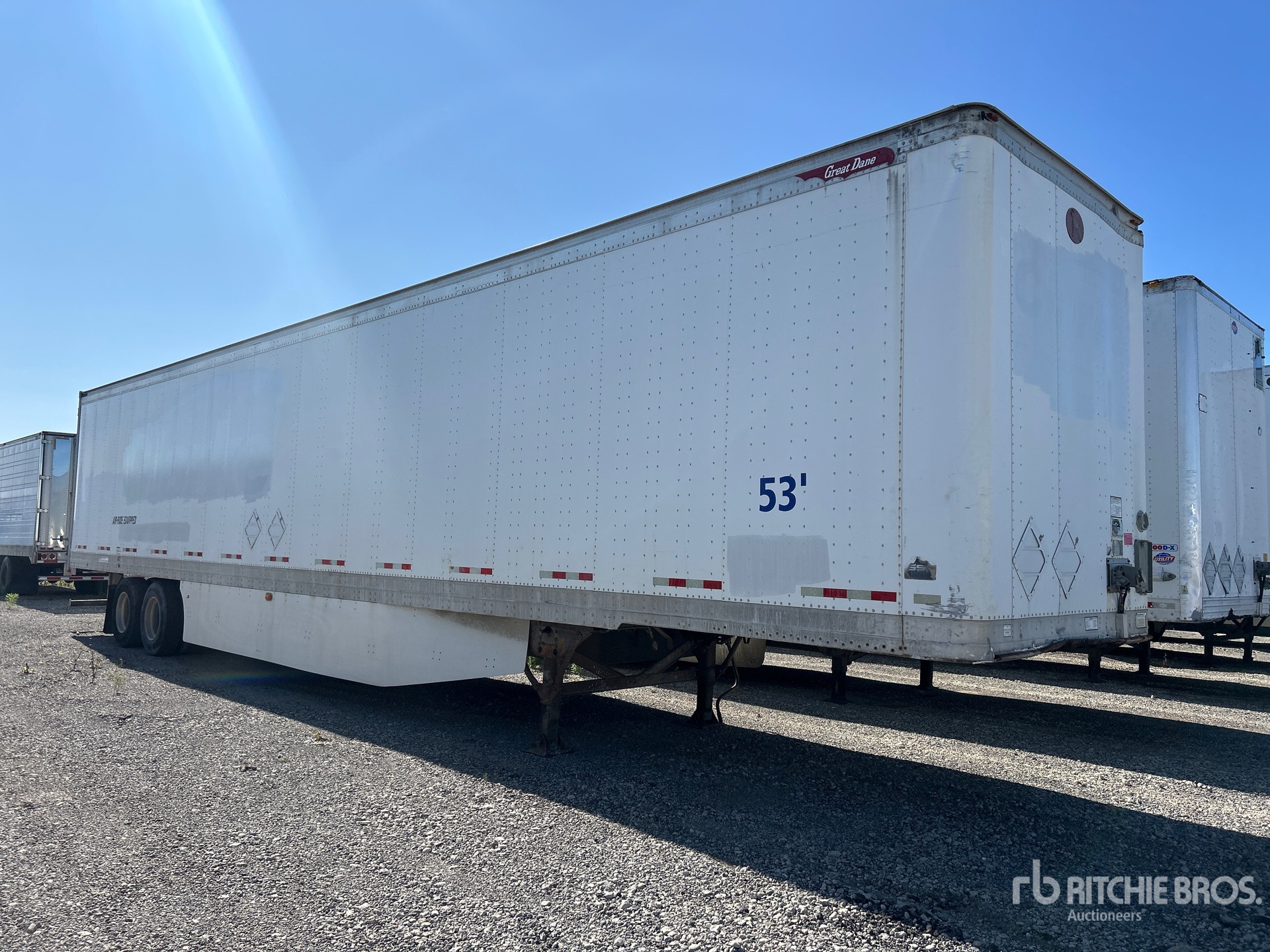 2012 Great Dane 53 FT X 102 IN T/A