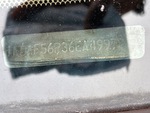 General Appearance with Frame Stamp Serial Number/VIN Photo