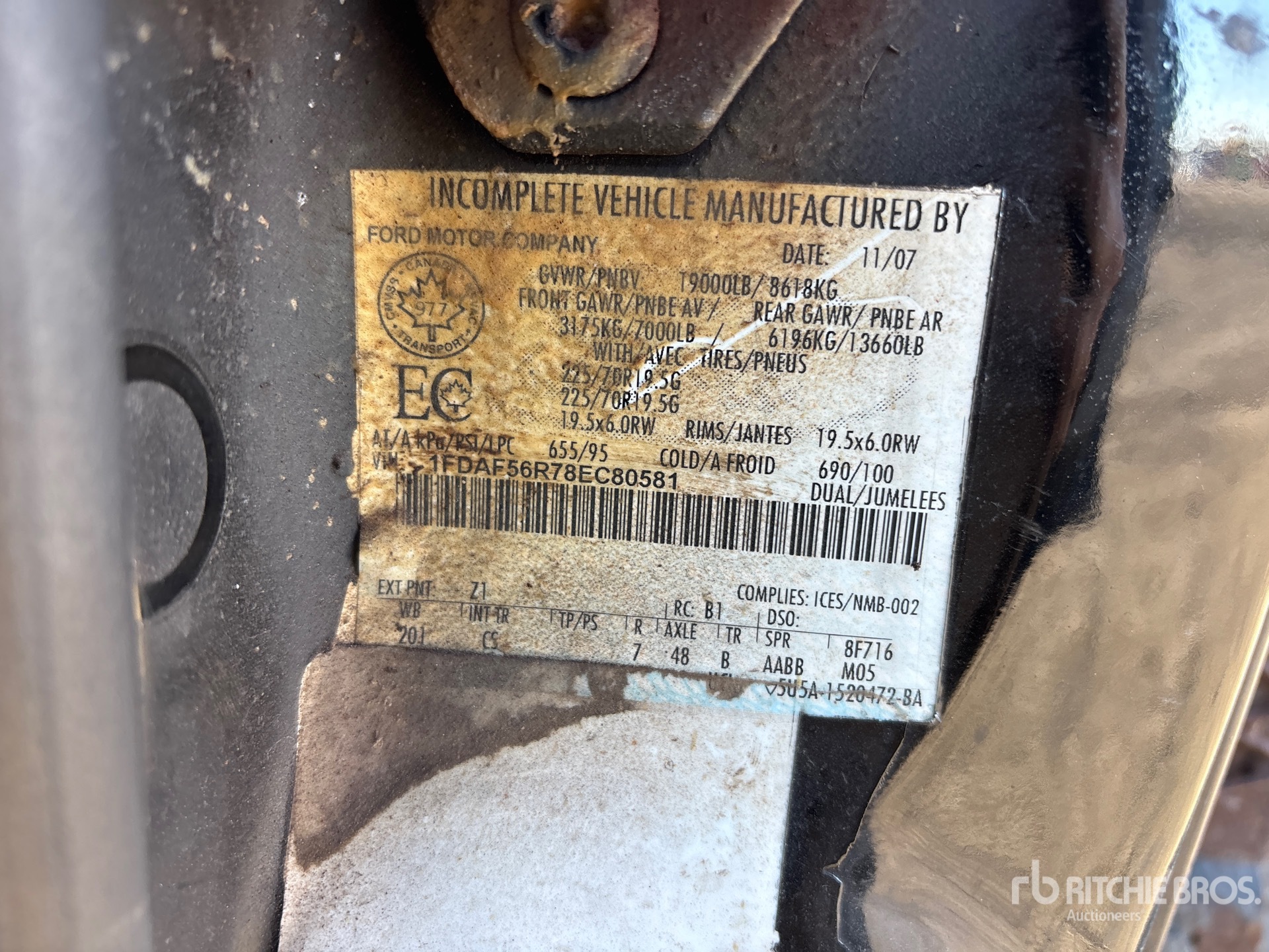 2008 Ford F-550