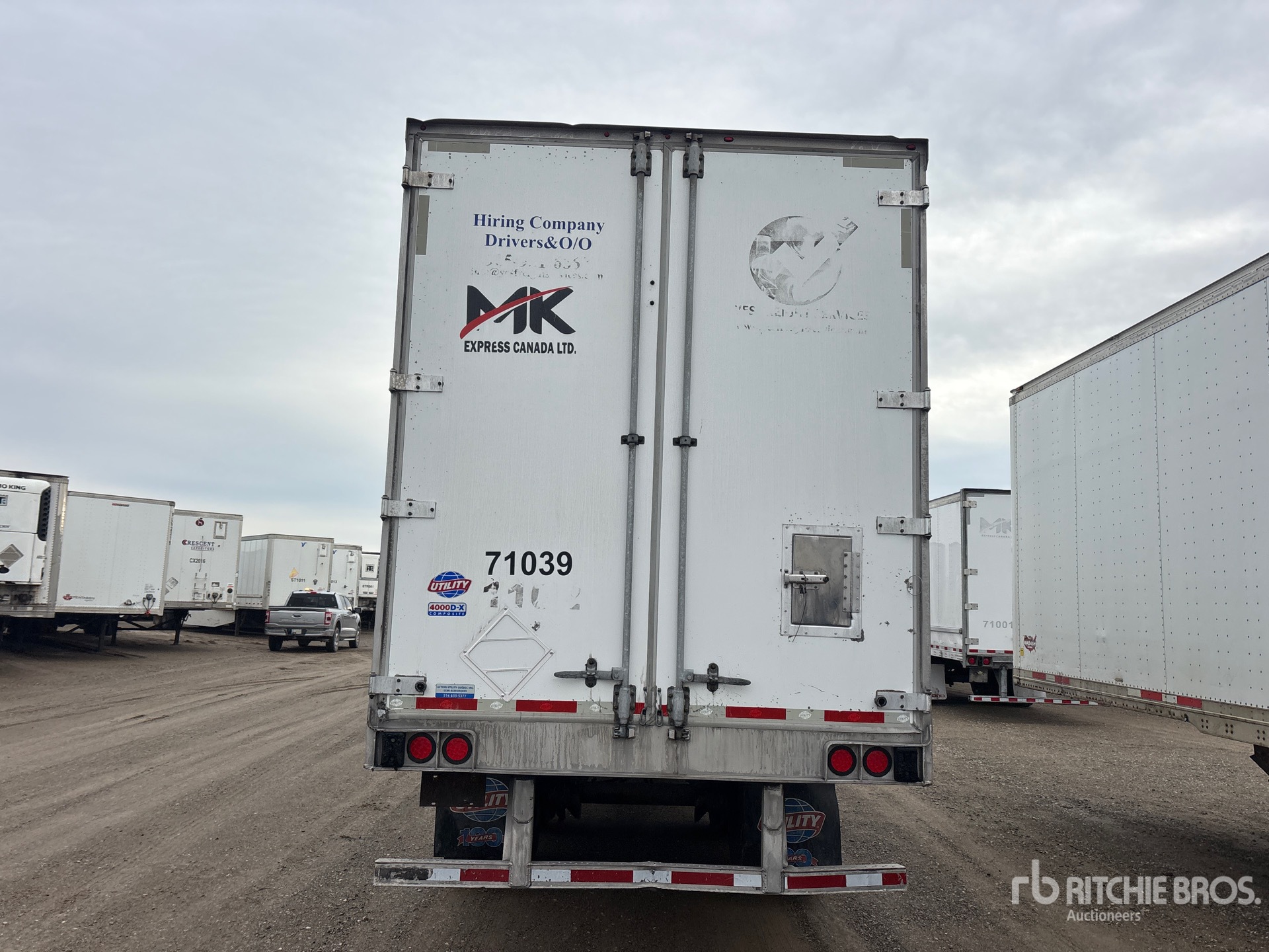 2018 Utility 53 FT X 102 IN T/A