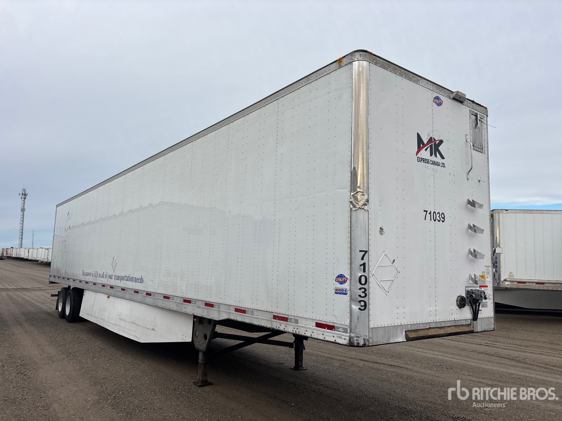 2018 Utility 53 FT X 102 IN T/A