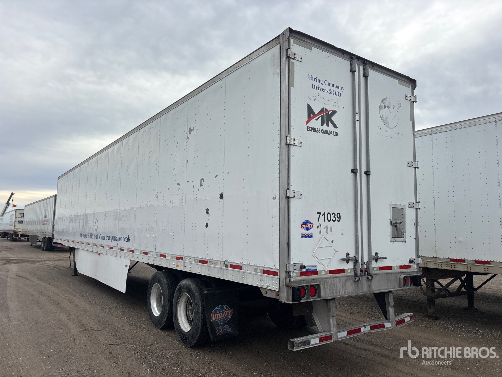 2018 Utility 53 FT X 102 IN T/A