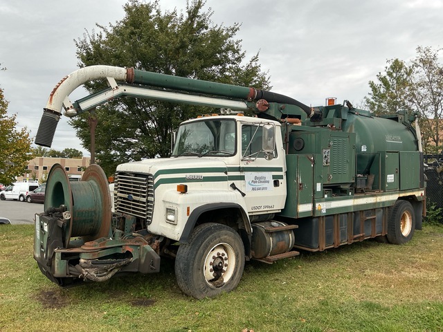 Vac-Con on 1995 Ford LN8000F 4x2 PARTS ONLY Vacuum Excavator Truck (Inoperable)