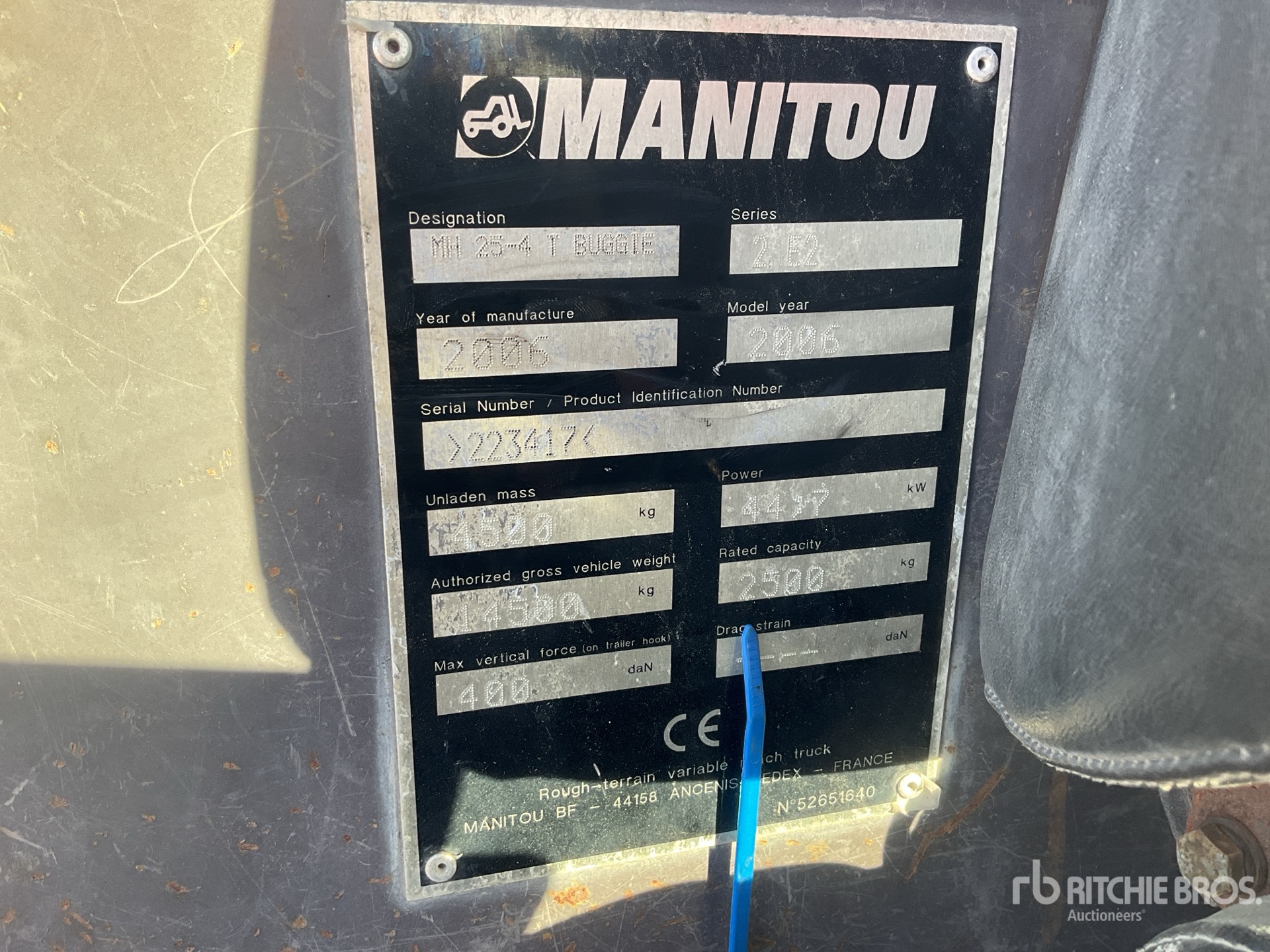 2006 Manitou MH25-4 T