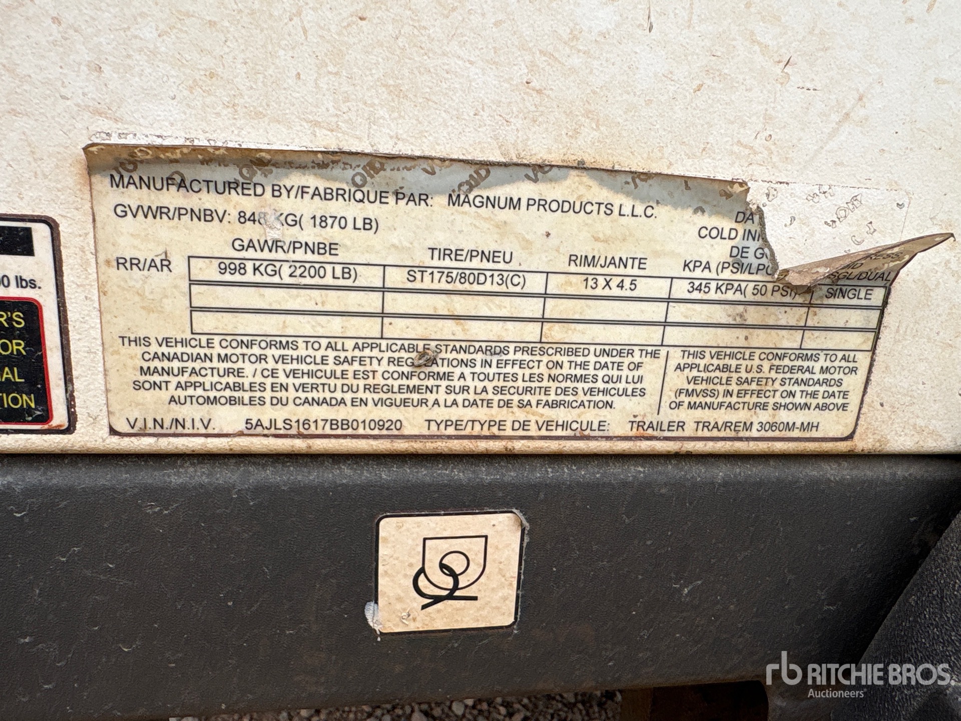 2011 Magnum 3060M-MH