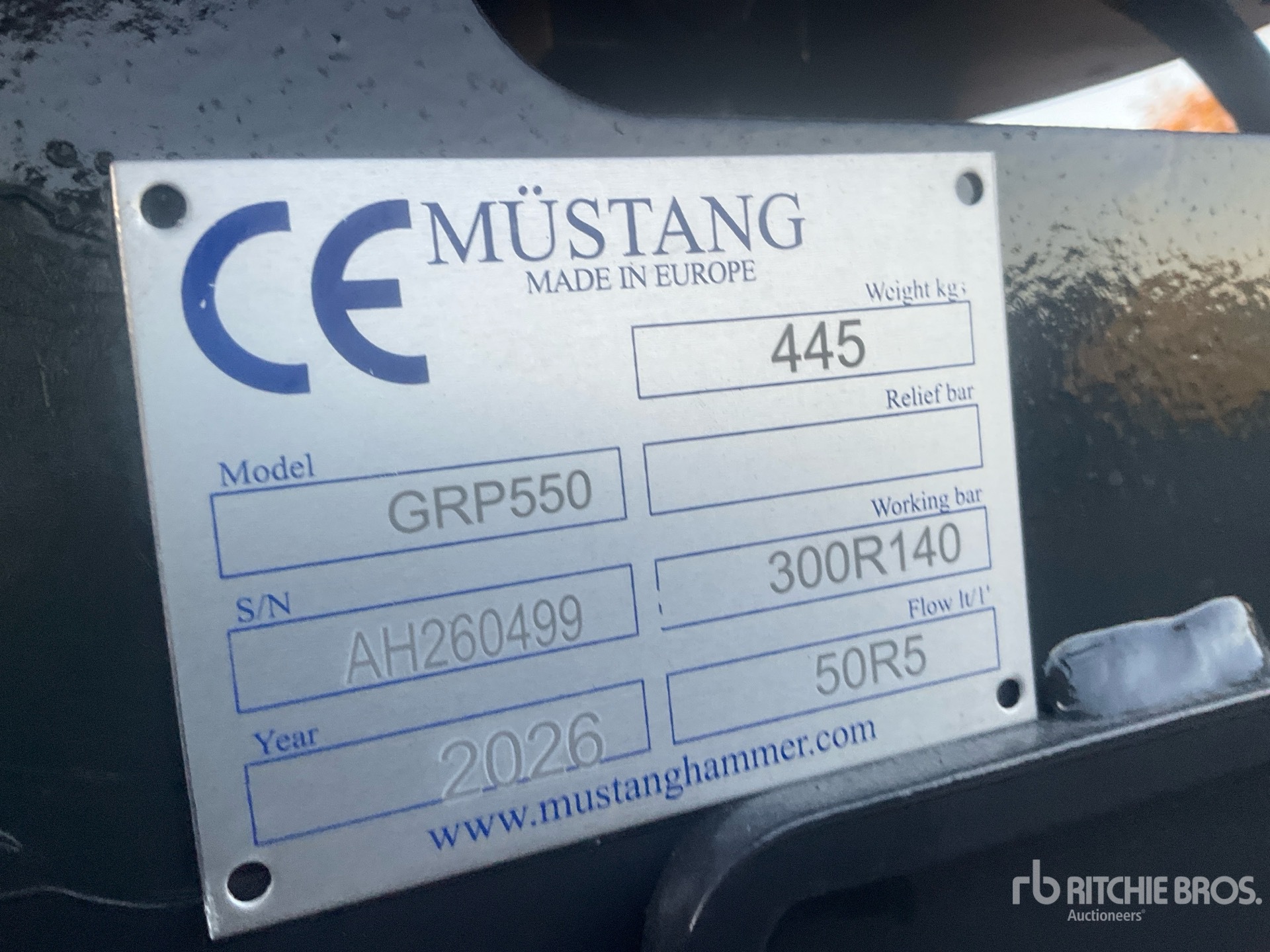 2026 Mustang GRP550