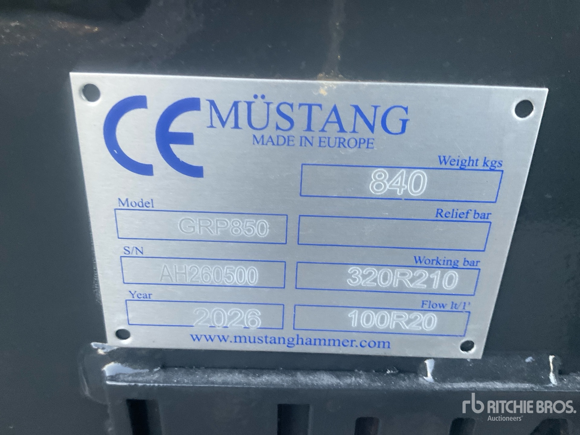 2026 Mustang GRP850