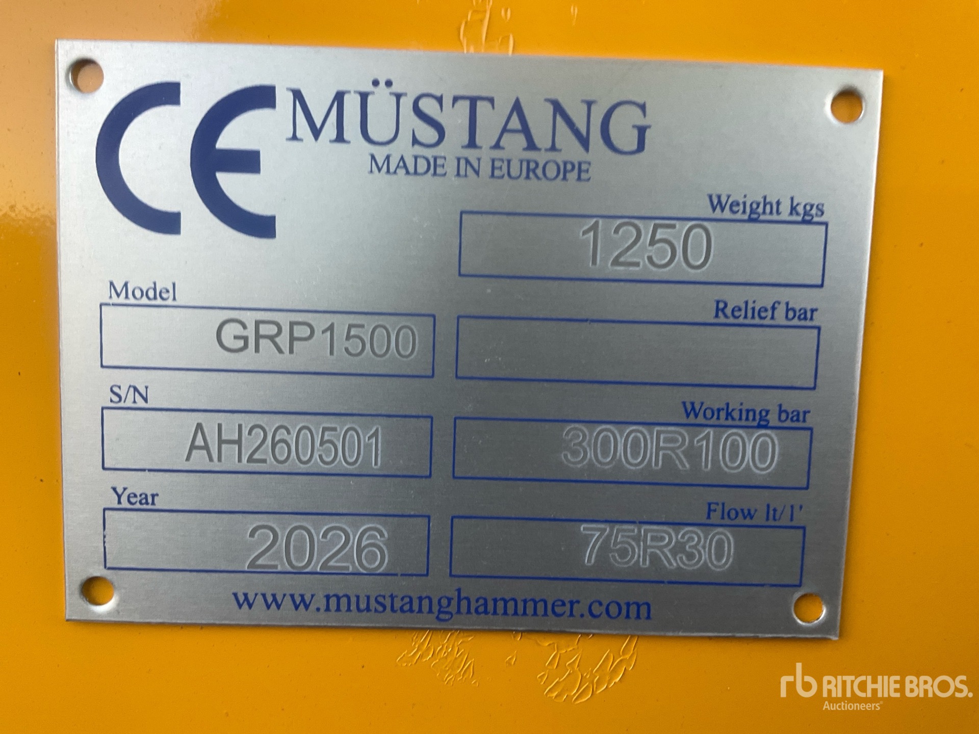 2026 Mustang GRP1500