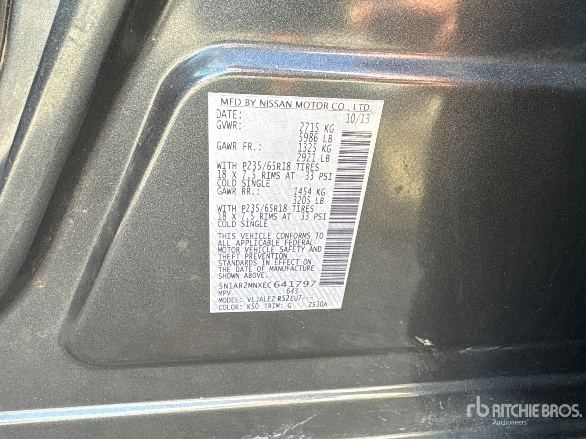 2014 Nissan PATHFINDER