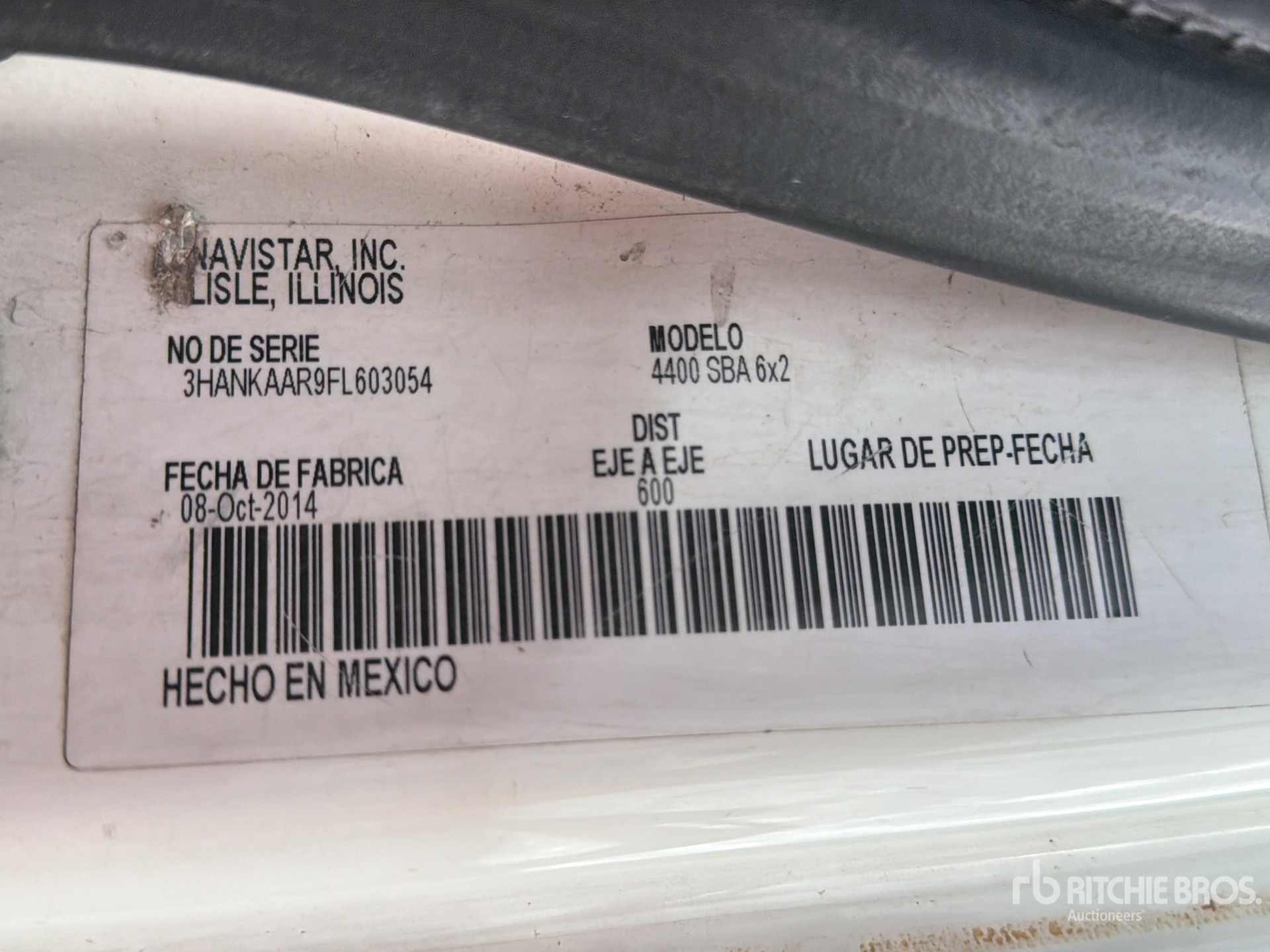 2015 International 4400 SBA